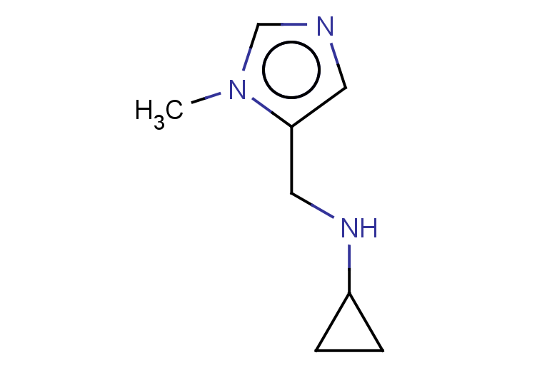 N-[(1-methyl-1H-imidazol-5-yl)methyl]cyclopropanamine