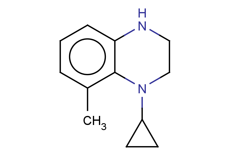 1-cyclopropyl-8-methyl-1,2,3,4-tetrahydroquinoxaline
