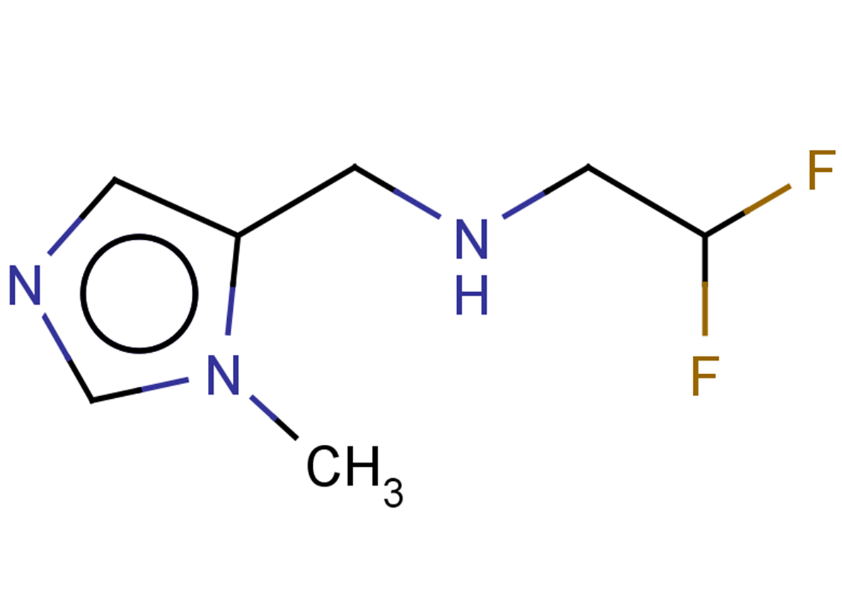 (2,2-difluoroethyl)[(1-methyl-1H-imidazol-5-yl)methyl]amine