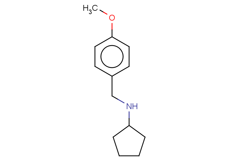 N-[(4-methoxyphenyl)methyl]cyclopentanamine
