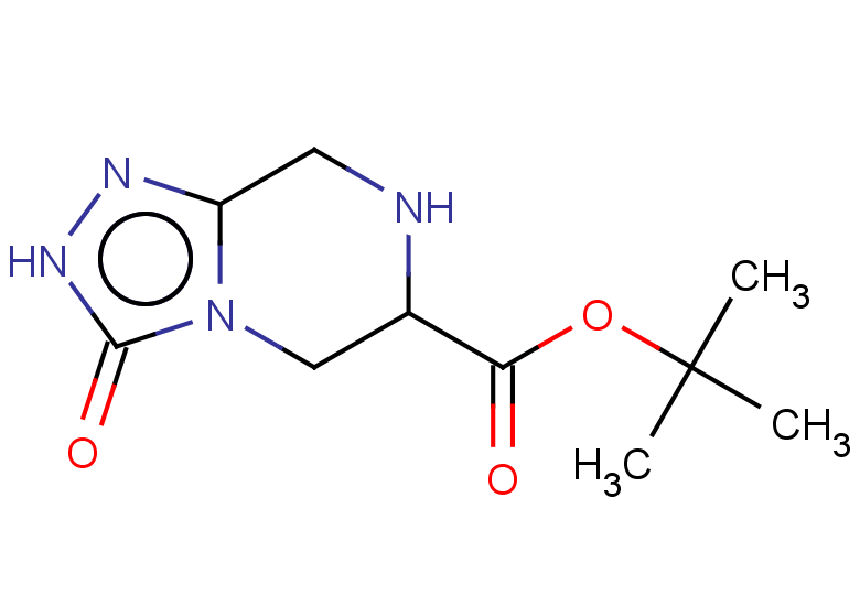 tert-butyl 3-oxo-2H,3H,5H,6H,7H,8H-[1,2,4]triazolo[4,3-a]pyrazine-6-carboxylate