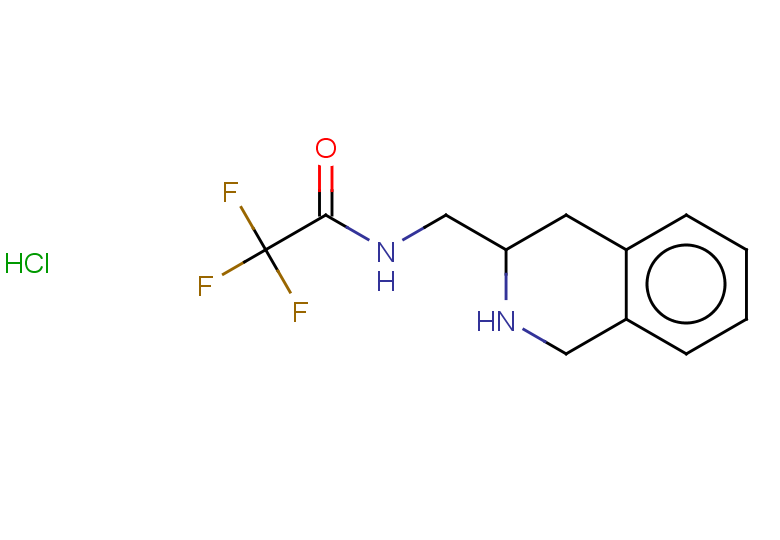 2,2,2-trifluoro-N-[(1,2,3,4-tetrahydroisoquinolin-3-yl)methyl]acetamide hydrochloride