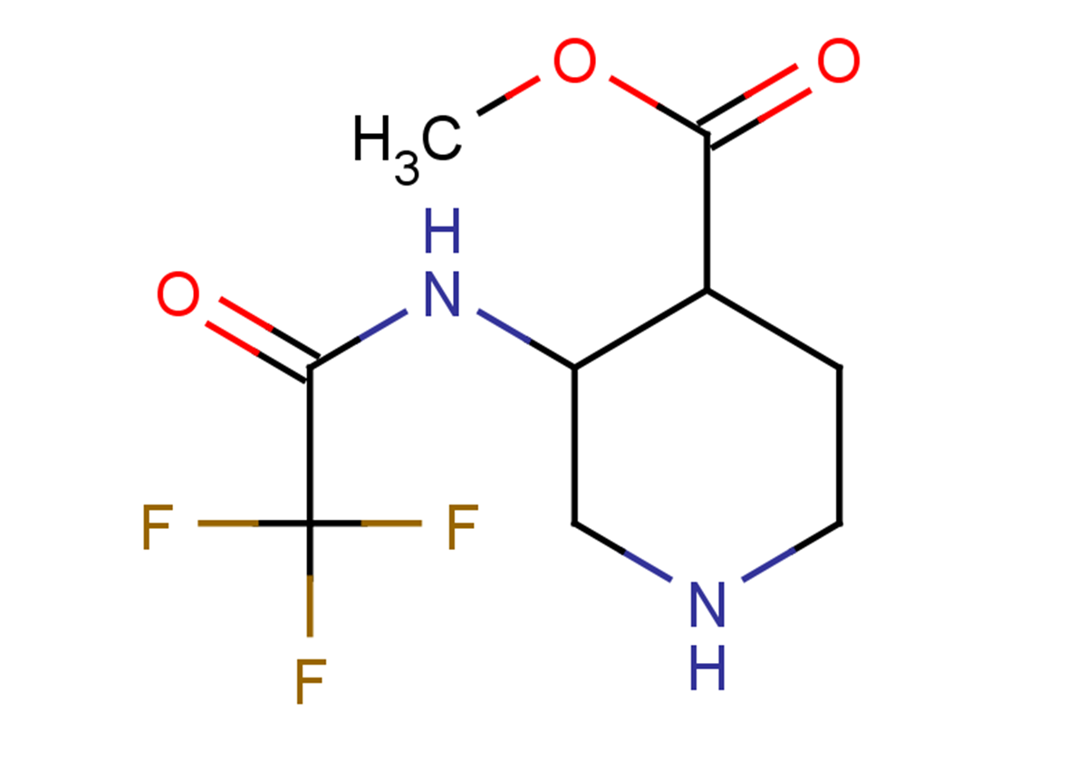 methyl 3-(trifluoroacetamido)piperidine-4-carboxylate
