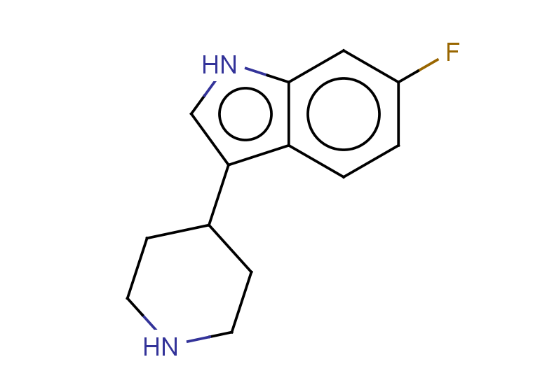 6-fluoro-3-(piperidin-4-yl)-1H-indole