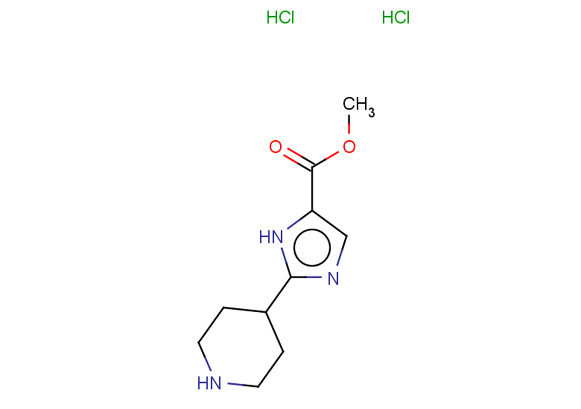 methyl 2-(piperidin-4-yl)-1H-imidazole-5-carboxylate dihydrochloride