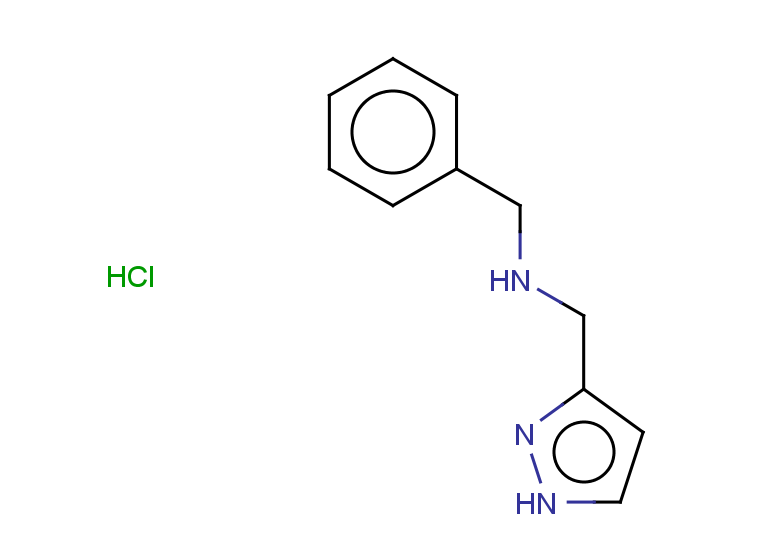 benzyl(1H-pyrazol-3-ylmethyl)amine hydrochloride
