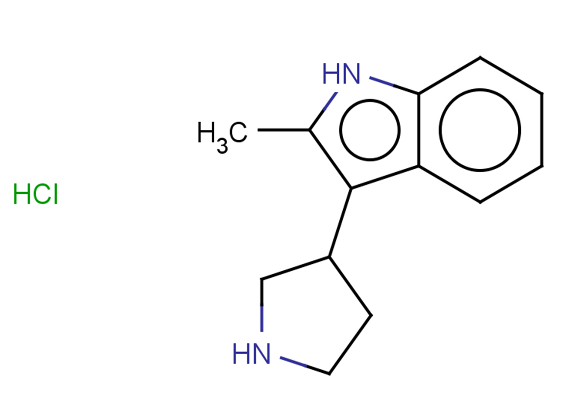 2-methyl-3-(pyrrolidin-3-yl)-1H-indole hydrochloride
