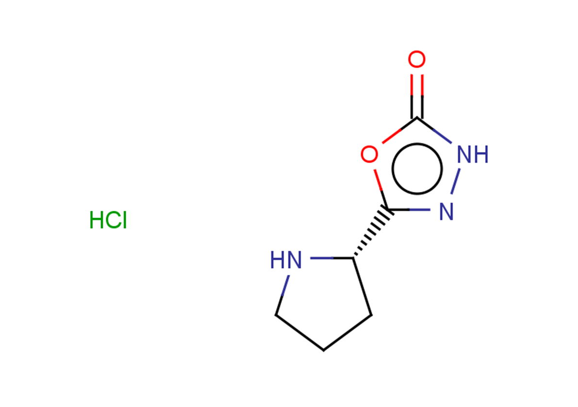 5-[(2S)-pyrrolidin-2-yl]-2,3-dihydro-1,3,4-oxadiazol-2-one hydrochloride