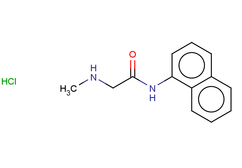 2-(methylamino)-N-(naphthalen-1-yl)acetamide hydrochloride