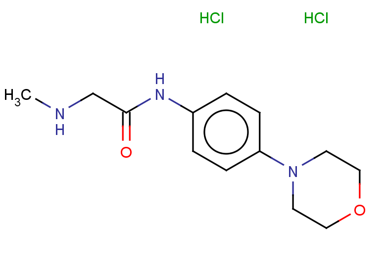 2-(methylamino)-N-[4-(morpholin-4-yl)phenyl]acetamide dihydrochloride