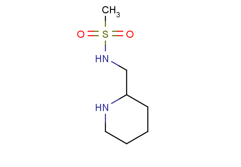 N-(piperidin-2-ylmethyl)methanesulfonamide
