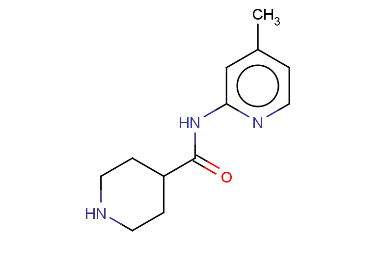 N-(4-methylpyridin-2-yl)piperidine-4-carboxamide