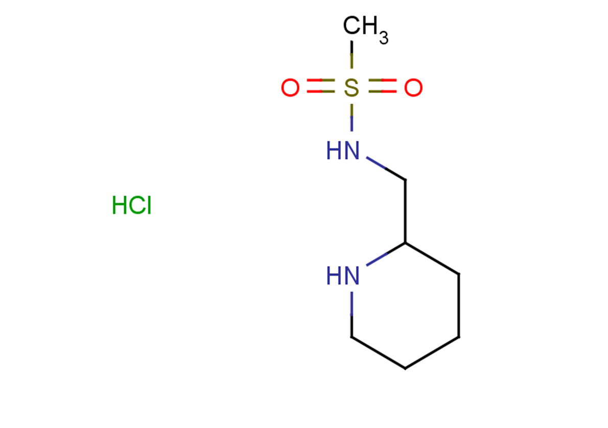 N-(piperidin-2-ylmethyl)methanesulfonamide hydrochloride