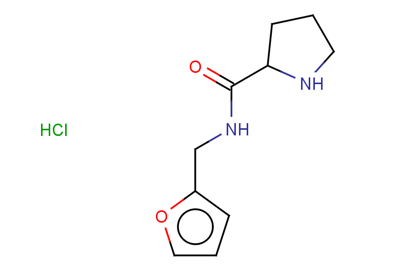 N-(furan-2-ylmethyl)pyrrolidine-2-carboxamide hydrochloride