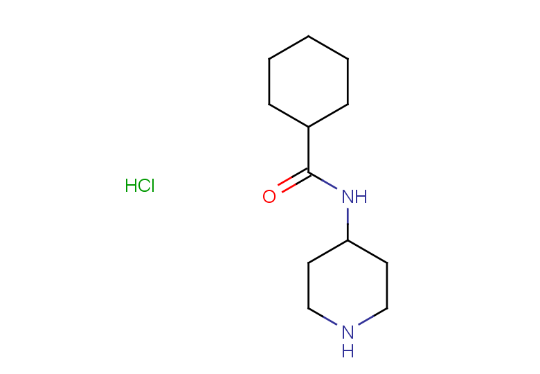 N-(piperidin-4-yl)cyclohexanecarboxamide hydrochloride