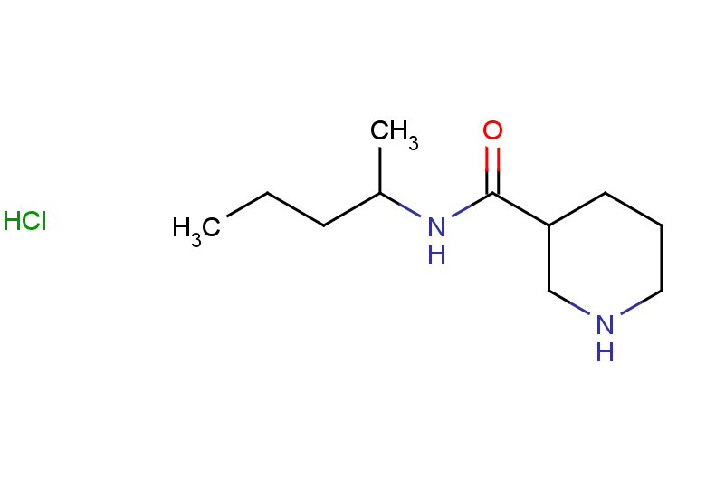 N-(pentan-2-yl)piperidine-3-carboxamide hydrochloride