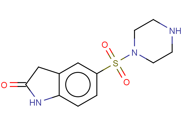 5-(piperazine-1-sulfonyl)-2,3-dihydro-1H-indol-2-one
