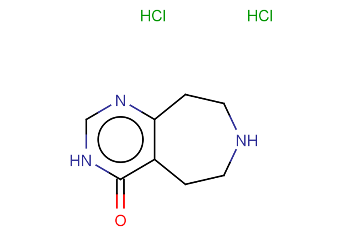 3H,4H,5H,6H,7H,8H,9H-pyrimido[4,5-d]azepin-4-one dihydrochloride
