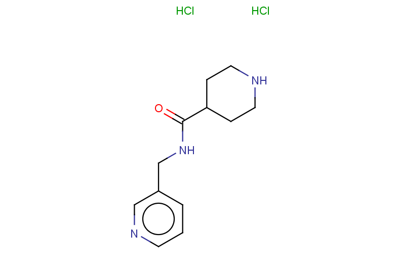 N-(pyridin-3-ylmethyl)piperidine-4-carboxamide dihydrochloride