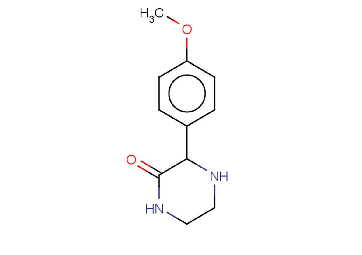 3-(4-methoxyphenyl)piperazin-2-one