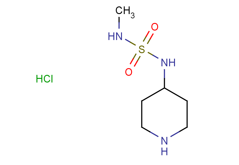 methyl[(piperidin-4-yl)sulfamoyl]amine hydrochloride