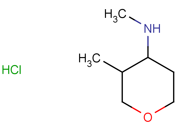 N,3-dimethyloxan-4-amine hydrochloride, Mixture of diastereomers