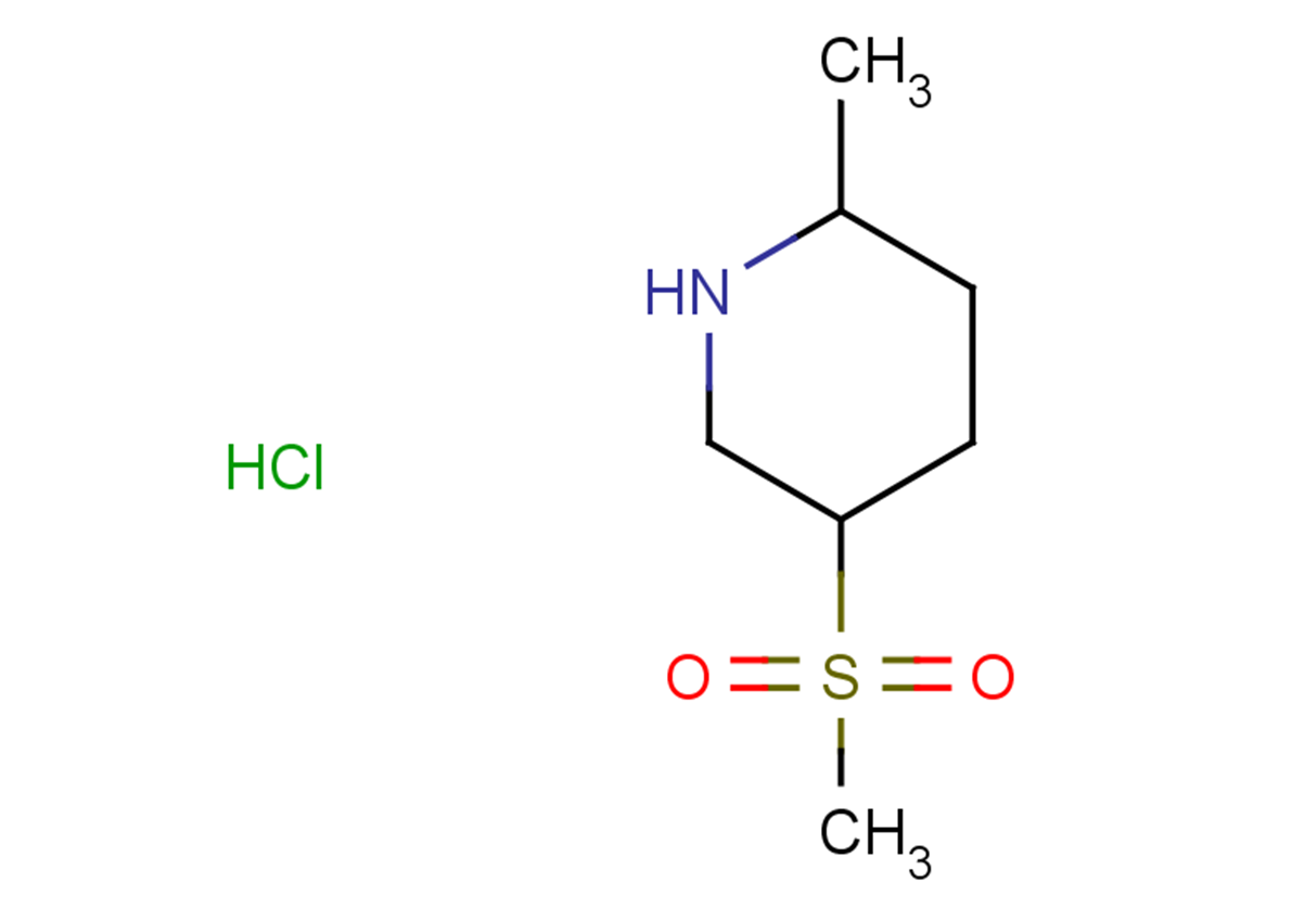 5-methanesulfonyl-2-methylpiperidine hydrochloride, Mixture of diastereomers