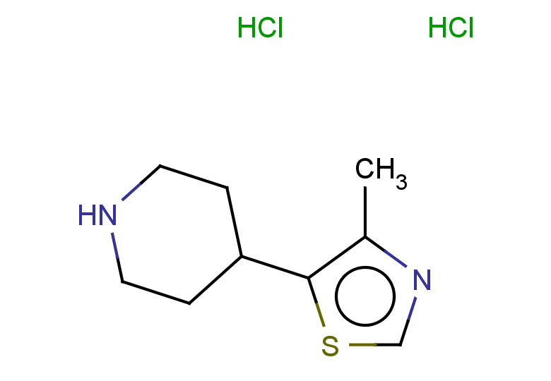 4-(4-methyl-1,3-thiazol-5-yl)piperidine dihydrochloride