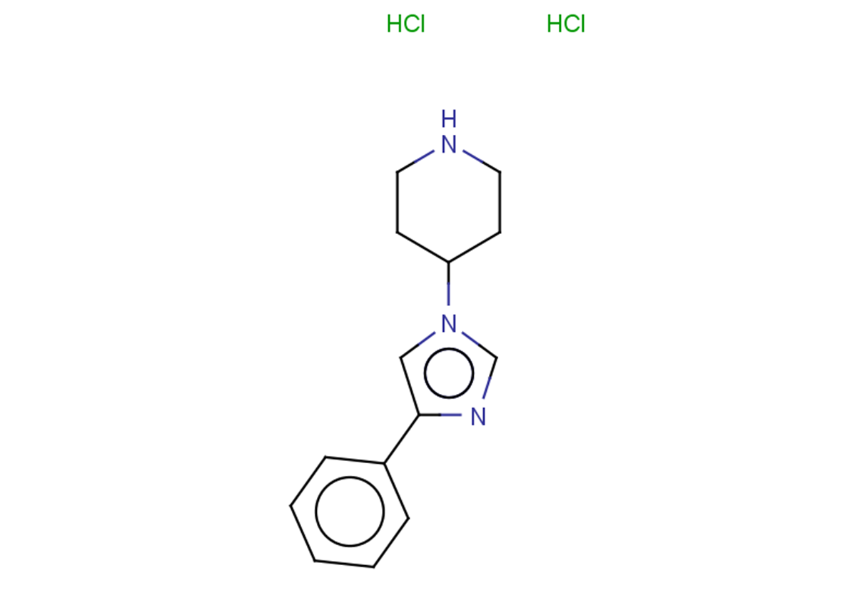 4-(4-phenyl-1H-imidazol-1-yl)piperidine dihydrochloride