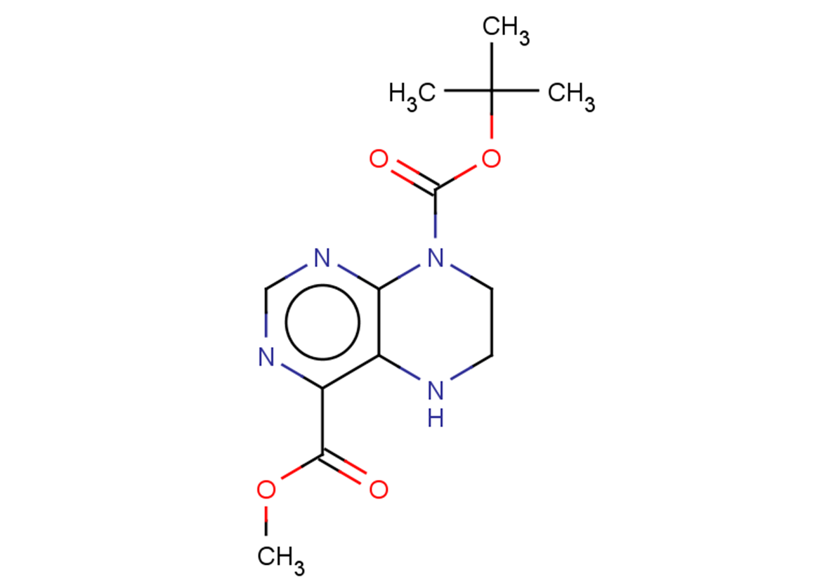 8-tert-butyl 4-methyl 5,6,7,8-tetrahydropteridine-4,8-dicarboxylate