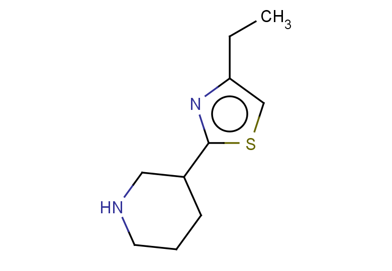3-(4-ethyl-1,3-thiazol-2-yl)piperidine