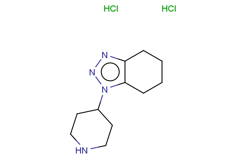 1-(piperidin-4-yl)-4,5,6,7-tetrahydro-1H-1,2,3-benzotriazole dihydrochloride