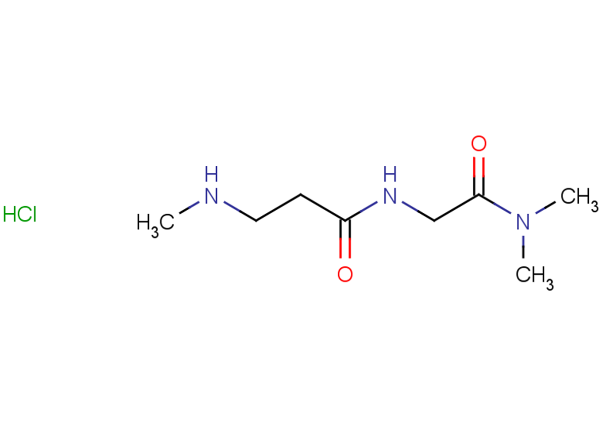 N-[(dimethylcarbamoyl)methyl]-3-(methylamino)propanamide hydrochloride