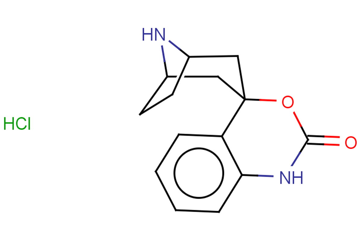 1,2-dihydro-8'-azaspiro[3,1-benzoxazine-4,3'-bicyclo[3.2.1]octane]-2-one hydrochloride