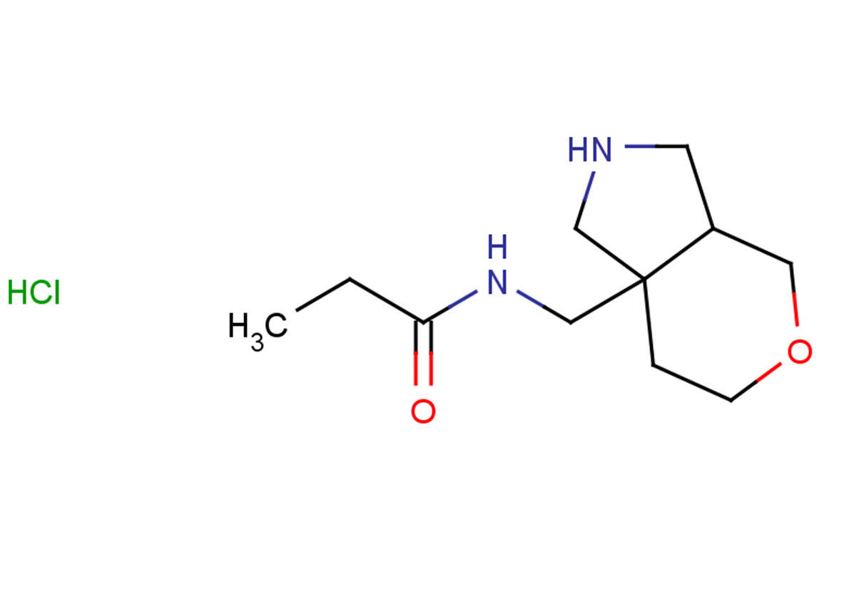 N-({octahydropyrano[3,4-c]pyrrol-7a-yl}methyl)propanamide hydrochloride
