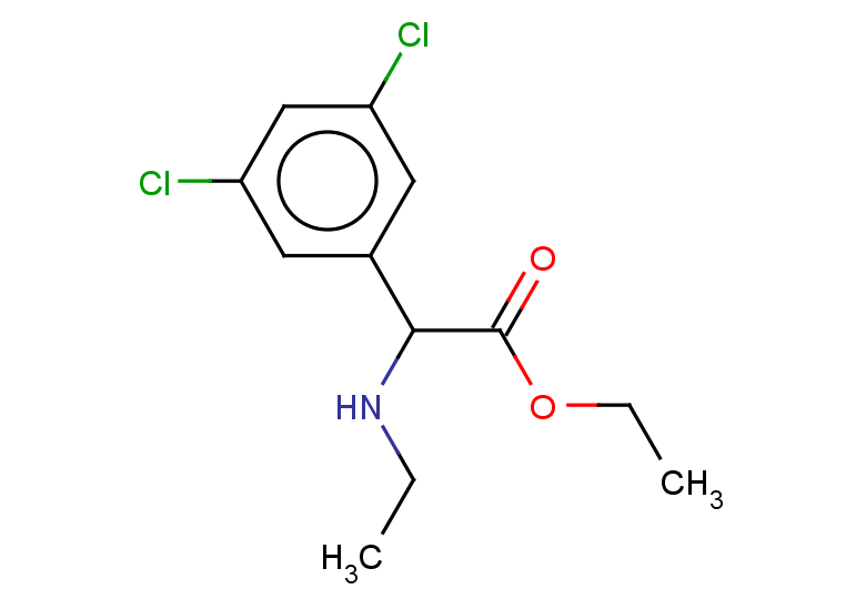 ethyl 2-(3,5-dichlorophenyl)-2-(ethylamino)acetate