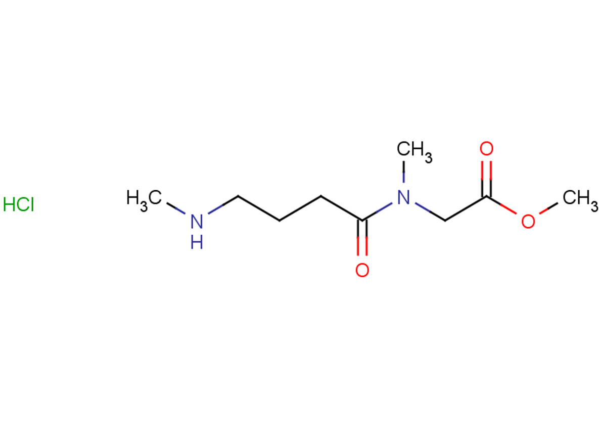 methyl 2-[N-methyl-4-(methylamino)butanamido]acetate hydrochloride