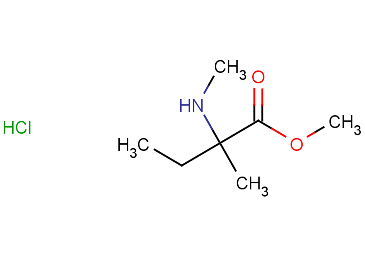 methyl 2-methyl-2-(methylamino)butanoate hydrochloride