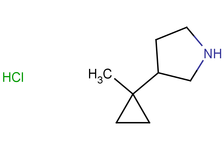 3-(1-methylcyclopropyl)pyrrolidine hydrochloride