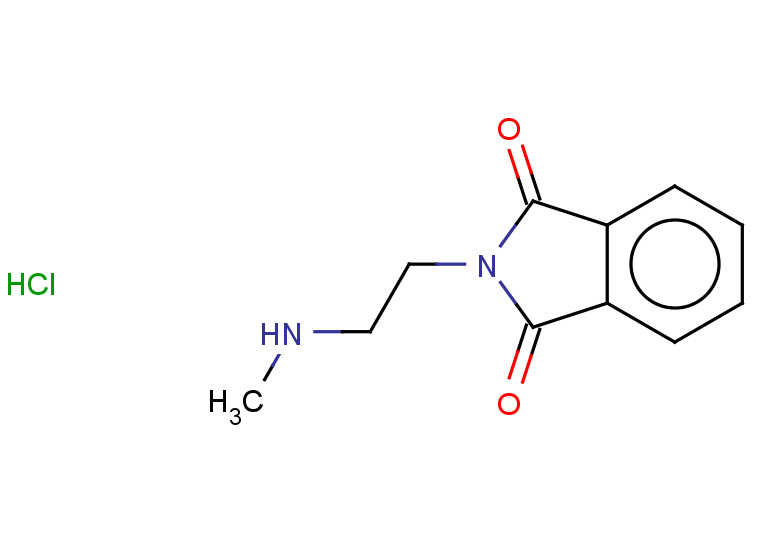 2-[2-(methylamino)ethyl]-2,3-dihydro-1H-isoindole-1,3-dione hydrochloride