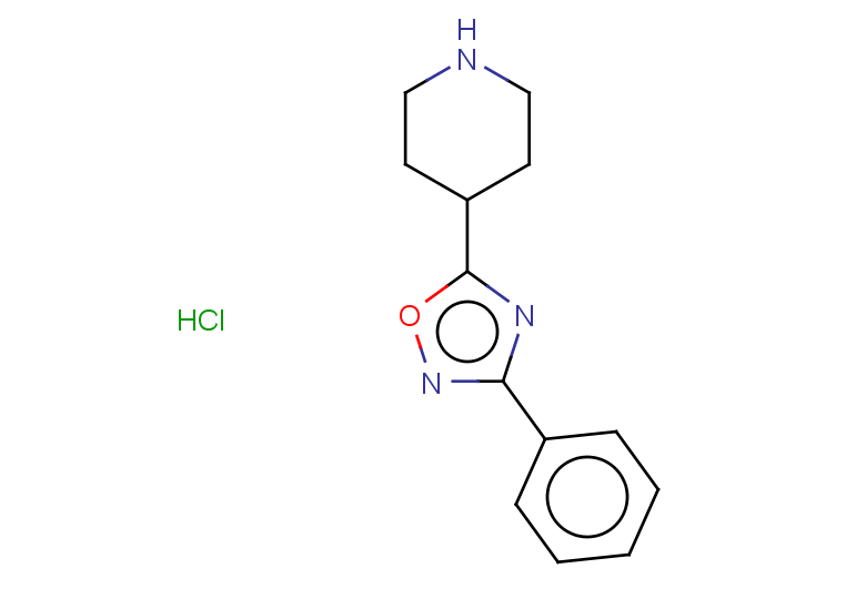 4-(3-phenyl-1,2,4-oxadiazol-5-yl)piperidine hydrochloride