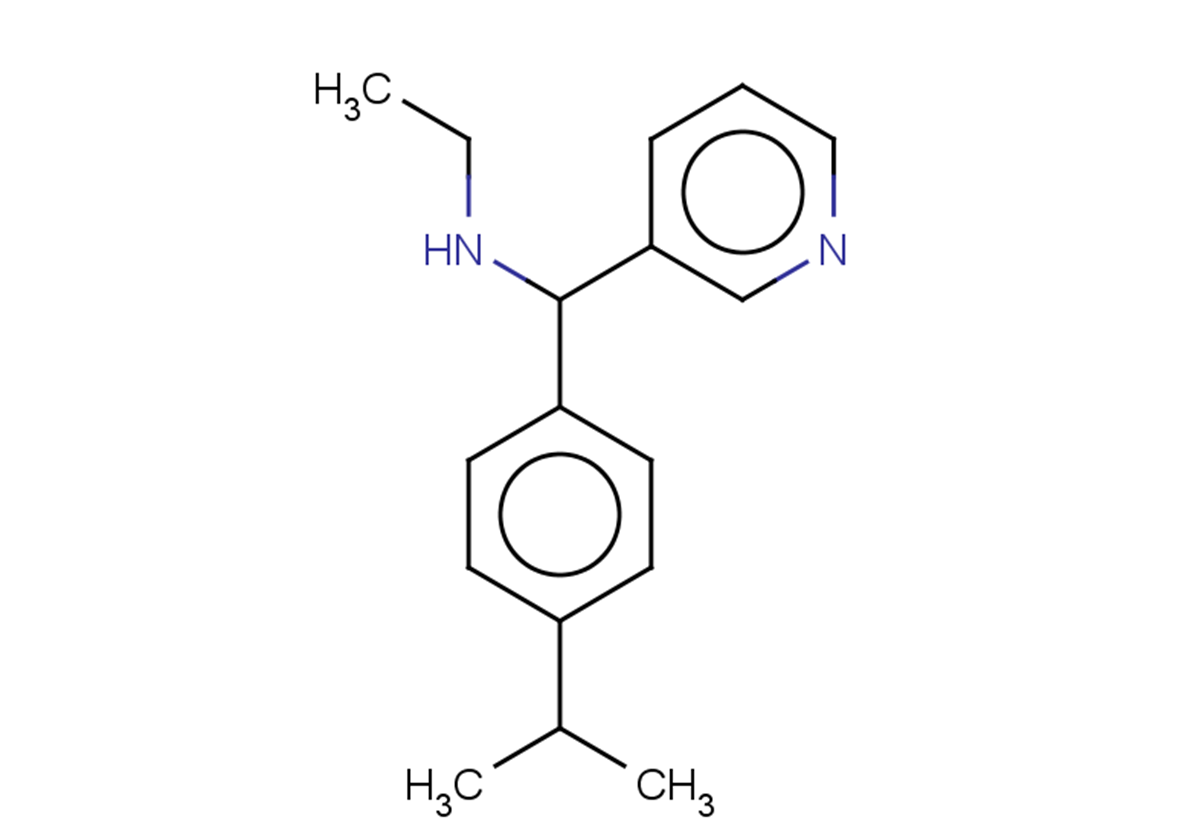 ethyl({[4-(propan-2-yl)phenyl](pyridin-3-yl)methyl})amine