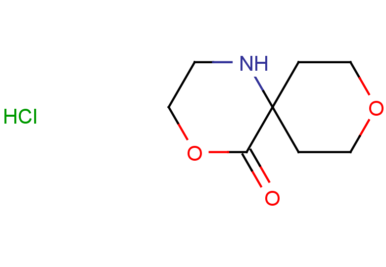4,9-dioxa-1-azaspiro[5.5]undecan-5-one hydrochloride