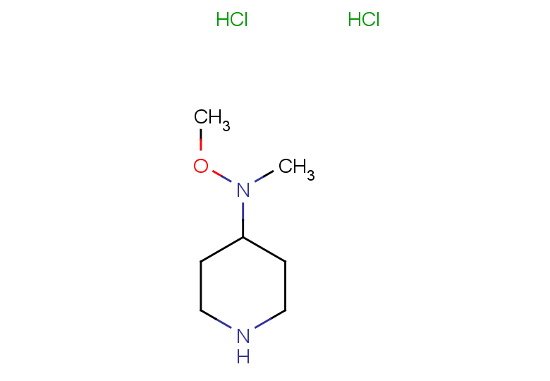 N-methoxy-N-methylpiperidin-4-amine dihydrochloride
