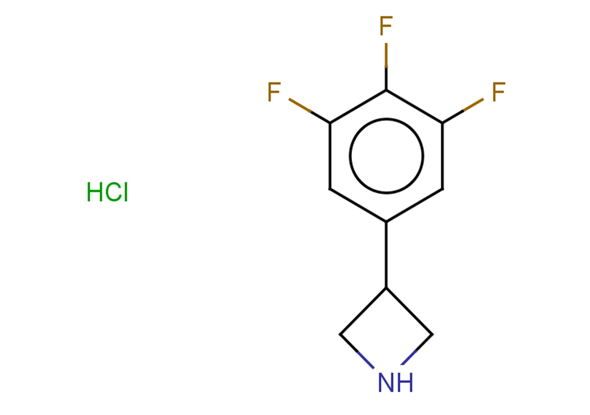 3-(3,4,5-trifluorophenyl)azetidine hydrochloride