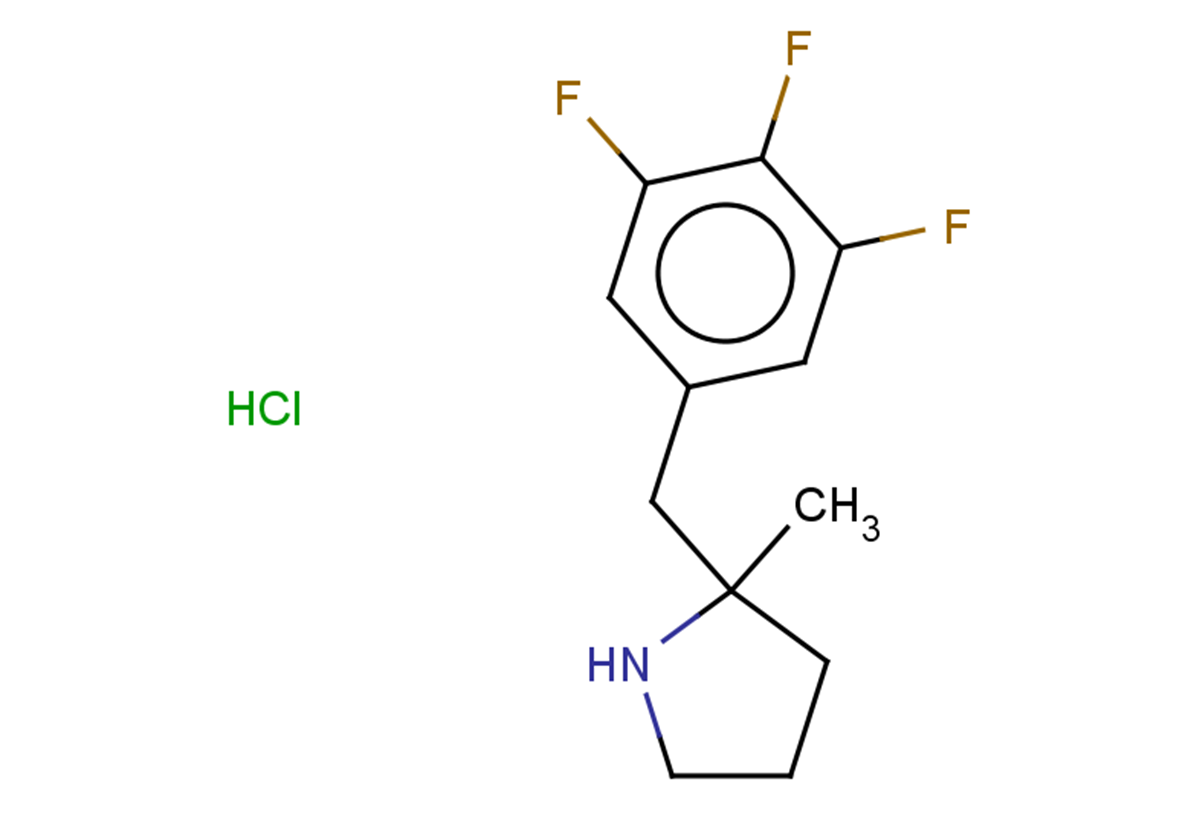 2-methyl-2-[(3,4,5-trifluorophenyl)methyl]pyrrolidine hydrochloride