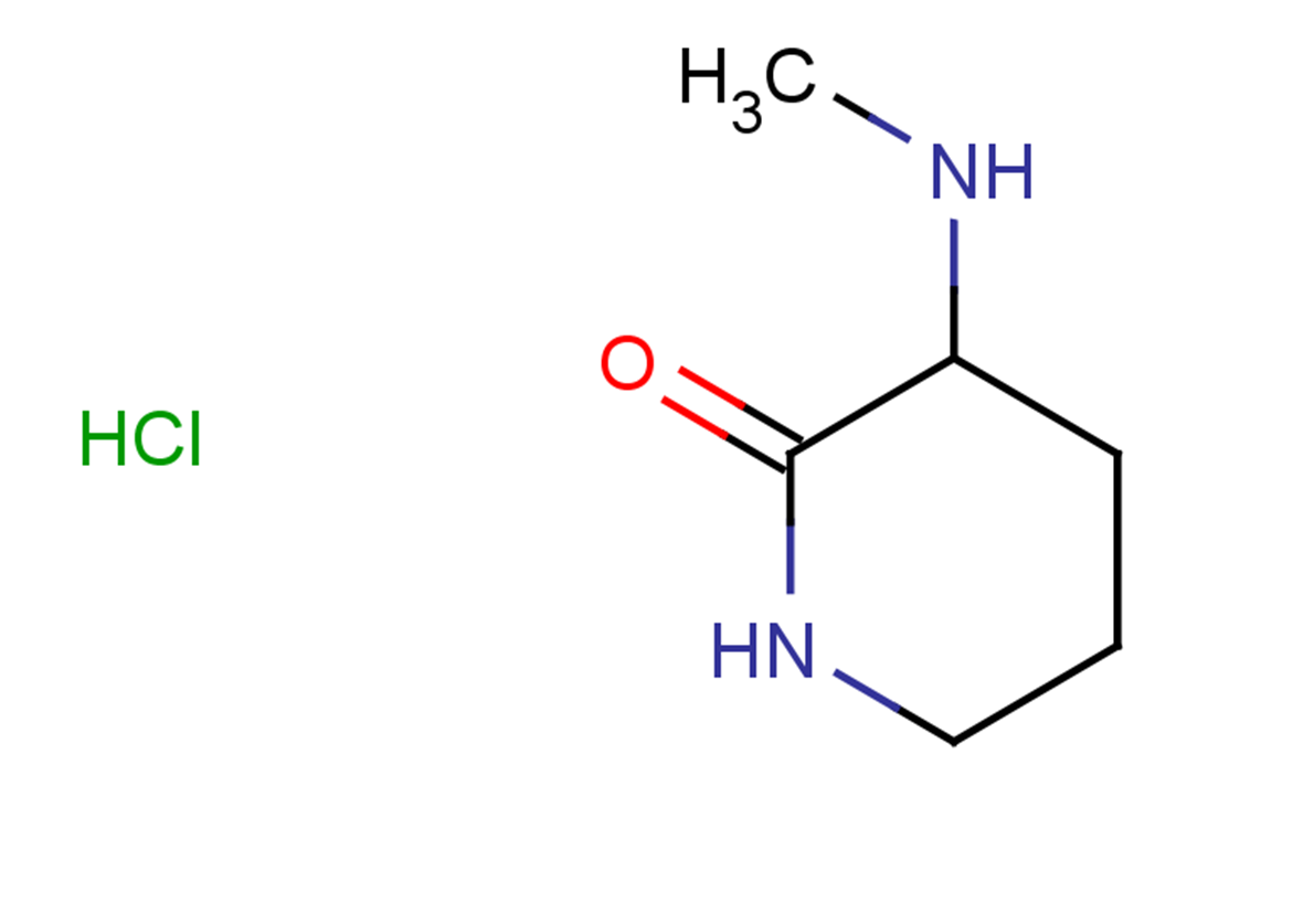 3-(methylamino)piperidin-2-one hydrochloride