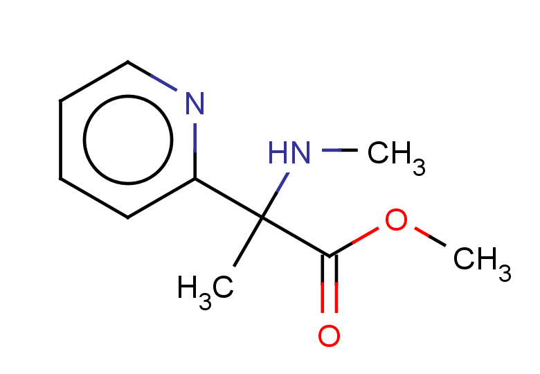 methyl 2-(methylamino)-2-(pyridin-2-yl)propanoate
