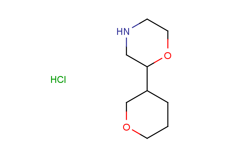 2-(oxan-3-yl)morpholine hydrochloride
