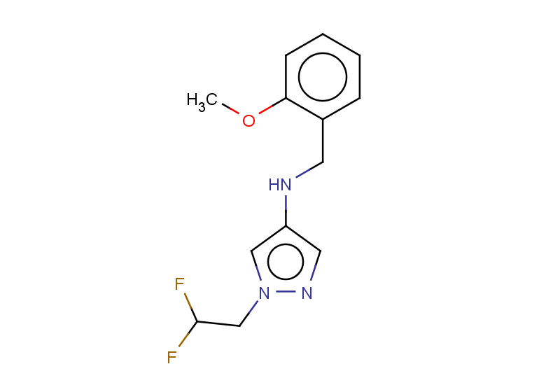 1-(2,2-difluoroethyl)-N-[(2-methoxyphenyl)methyl]-1H-pyrazol-4-amine